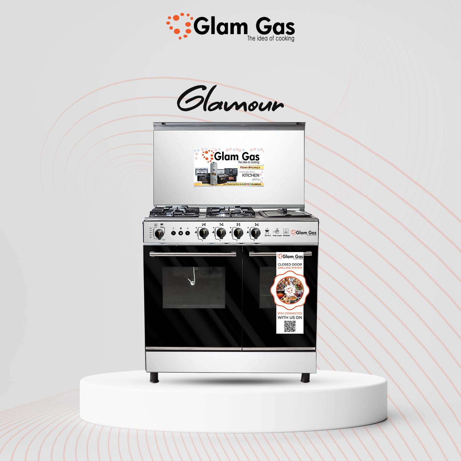 Buy Glamgas Glamour |cooking range gas-cooking range electric in Price