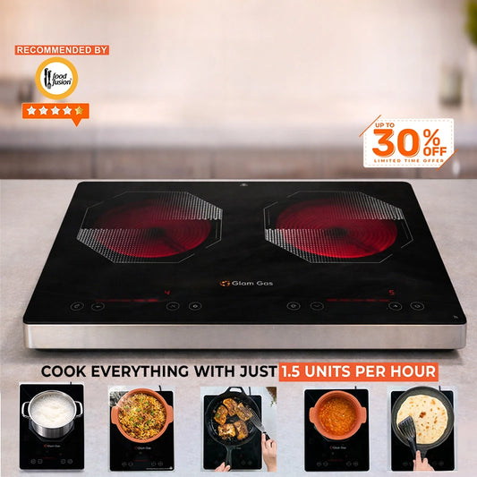Glam Gas | Hot Glow-920 | Infrared Ceramic Cooker | Hot Plate | Choolah