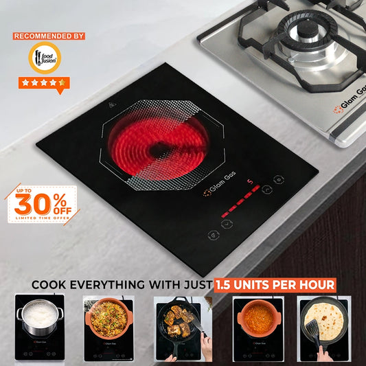 Glam Gas | Hot Glow-B120 | Infrared Ceramic Cooker | Hot Plate | Choolah