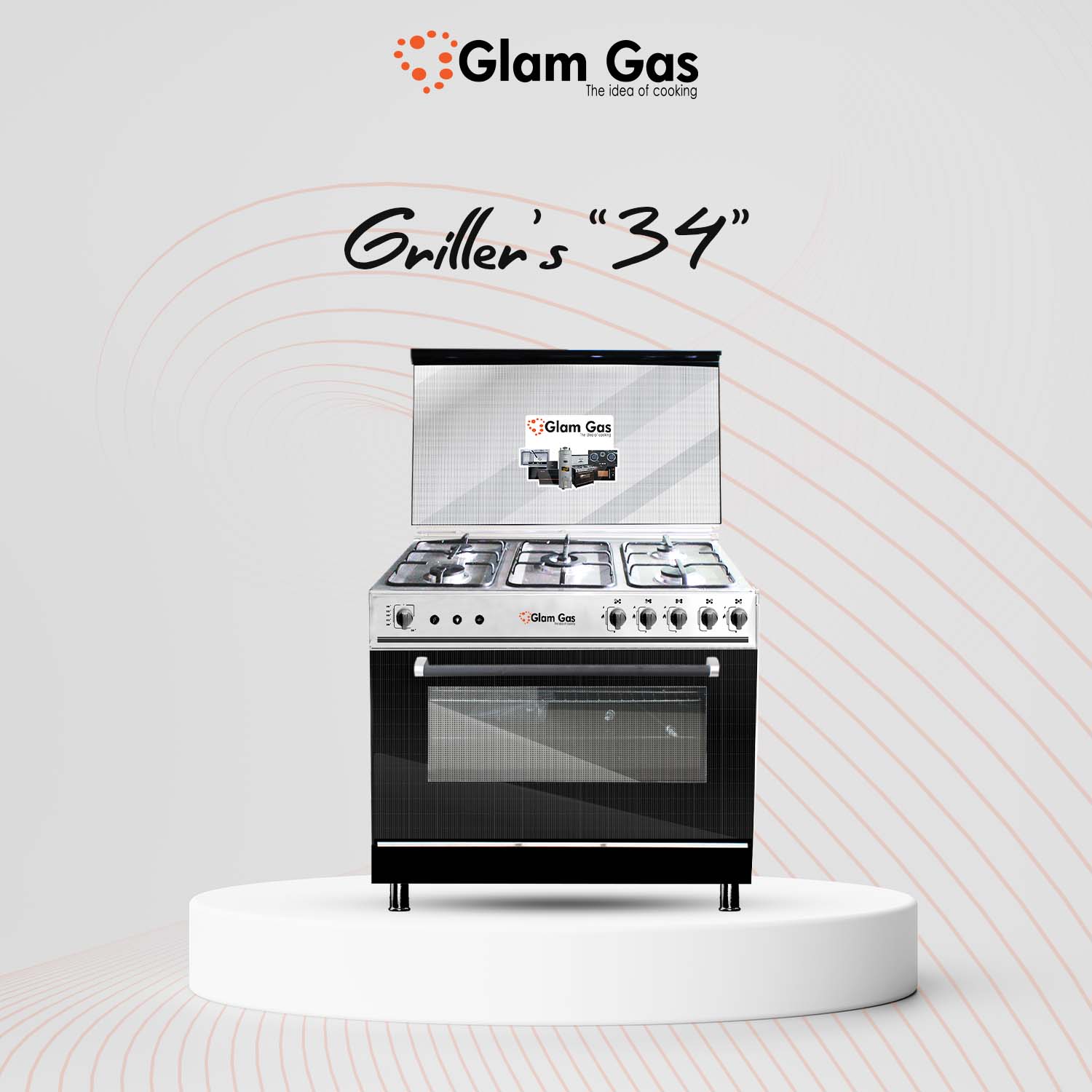Buy Cooking Range Grillers 34 | Cooking Range With Oven Price in pakistan
