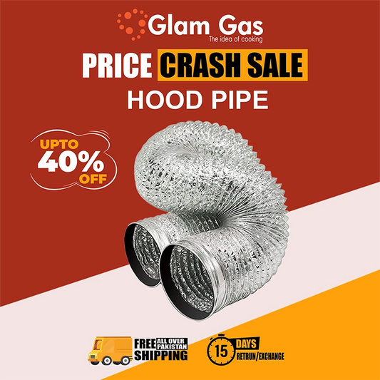 Glam Gas Hood Pipe