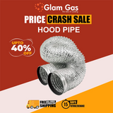 Glam Gas Hood Pipe
