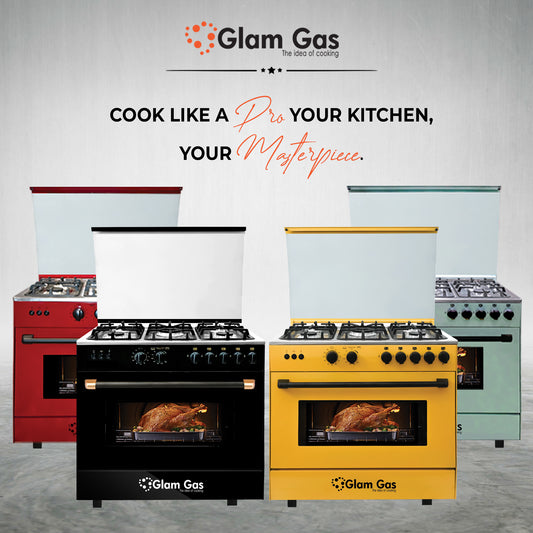 Chef 34 Cooking Range – Best Gas Stove & Oven in Pakistan | Glam Gas