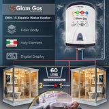 Glam Gas Water Heater | Water Heater | Geyser | EWH-15
