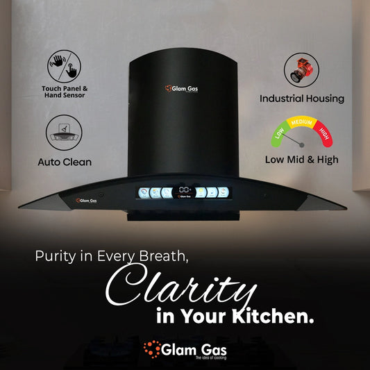 Glam Gas Range Hood | G-12 | Kitchen Hood | Chimney
