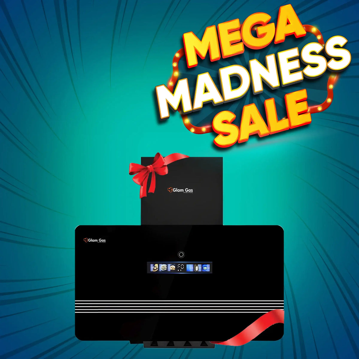 Orbit-12 Range Hood | Smart Touch, Auto Clean & Voice Control (Kitchen Chimney)