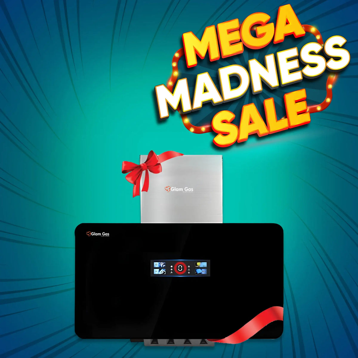 Smoke-Up 12 Range Hood | Auto Clean & Hand Sensor Kitchen Chimney | Powerful Suction Hood for Modern Kitchens