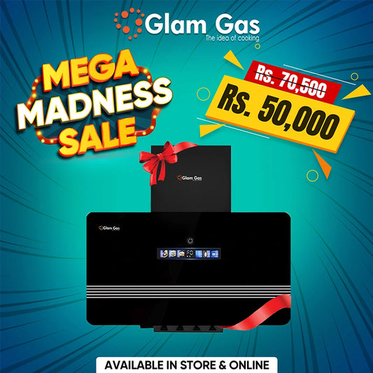 Orbit-12 Range Hood | Smart Touch, Auto Clean & Voice Control (Kitchen Chimney)