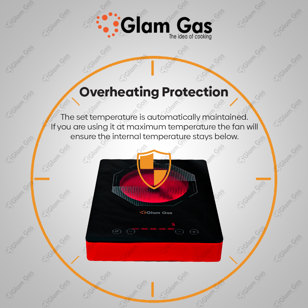 Glam Gas | Hot Glow-912 | Infrared Ceramic Cooker | Hot Plate | Choolah