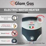 Glam Gas Water Heater | Water Heater | Geyser | Semi-15