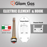 Glam Gas Water Heater | Water Heater | Geyser | Semi-20
