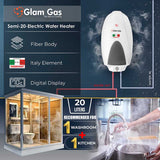 Glam Gas Water Heater | Water Heater | Geyser | Semi-20