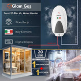 Glam Gas Water Heater | Water Heater | Geyser | Semi-15