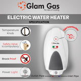 Glam Gas Water Heater | Water Heater | Geyser | Semi-20