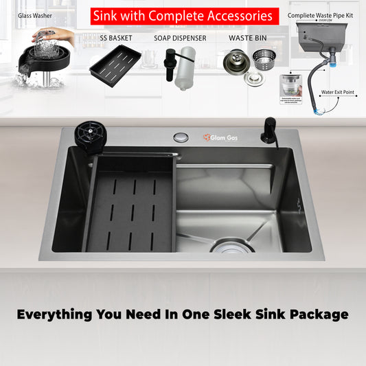 Lifestyle 11 Kitchen Sink | Single Bowl Stainless Steel Basin