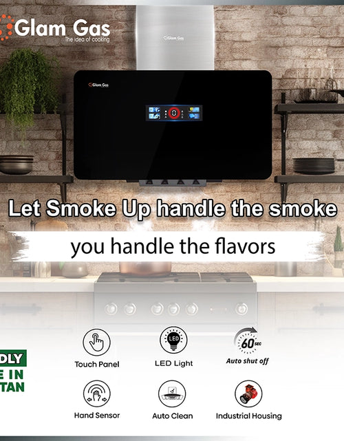 Load image into Gallery viewer, Glam Gas Range Hood | Smoke-up 12 | Kitchen Hood | Chimney
