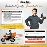 Glam Gas Range Hood | Thunder-12 | Kitchen Hood | T shape Chimney | 75,90 cm