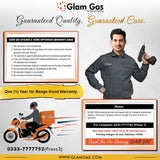 Glam Gas Range Hood | Thunder-11 | Kitchen Hood | T shape Chimney | 75,90 cm