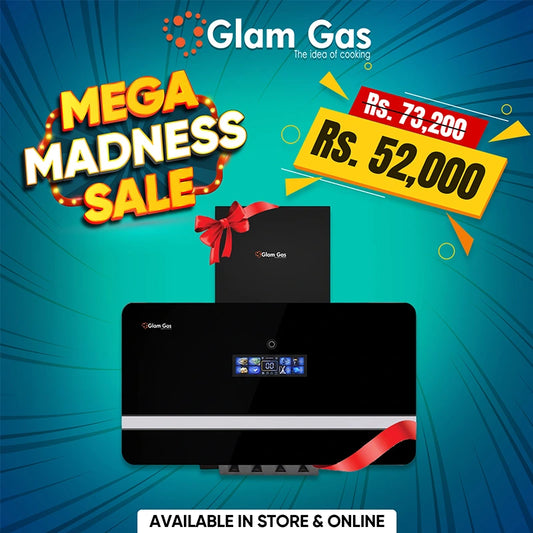 Windy-12 Range Hood | Smart Smoke Sensor, Auto Clean & Voice Control