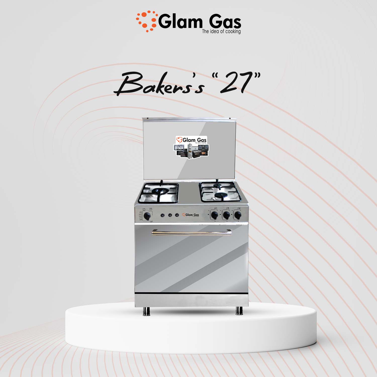 Buy Cooking Range Gas Bakers 27 |Gas Range Oven electric cooking range