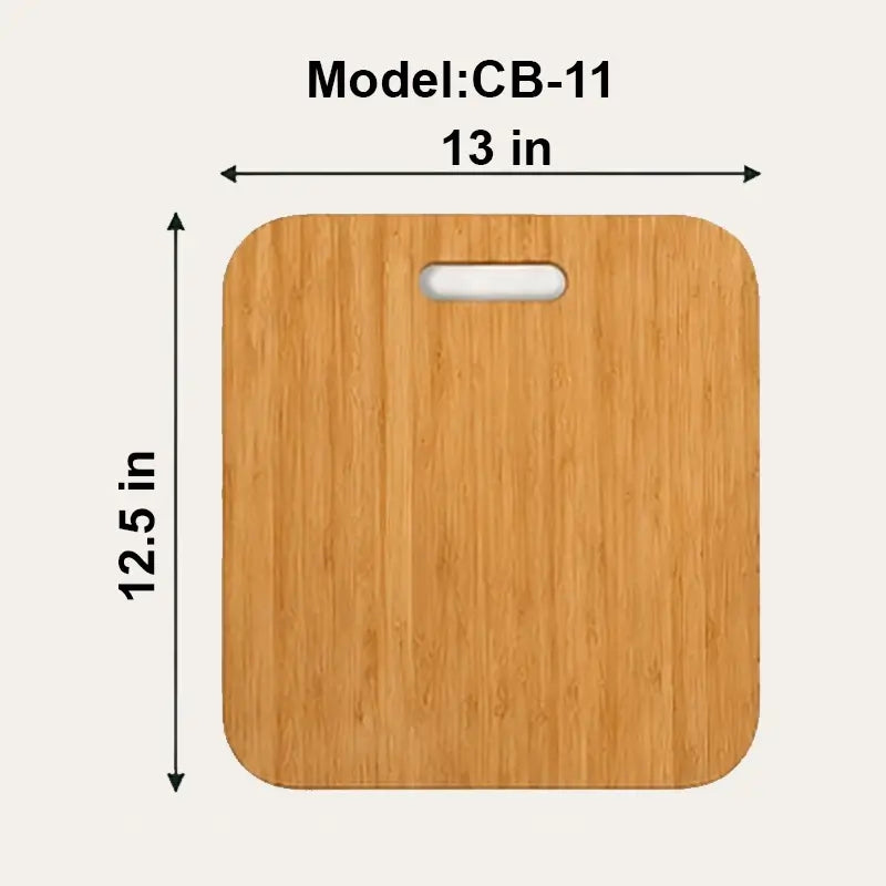 Glam Gas Premium Bamboo Cutting Board – BPA Free Eco-Friendly Kitchen Board Pakistan