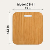 Glam Gas Premium Bamboo Cutting Board – BPA Free Eco-Friendly Kitchen Board Pakistan