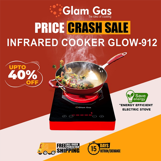 Glam Gas | Hot Glow-912 | Infrared Ceramic Cooker | Hot Plate | Choolah