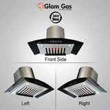 Glam Gas Range Hood | Star | Kitchen Hood | Chimney