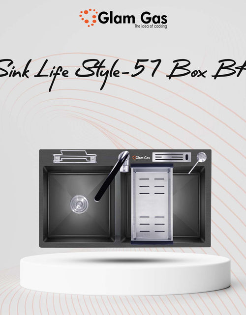 Load image into Gallery viewer, Glam Gas Life Style 57 Box Bk | Built In Sink &amp; Fittings 2023 Buy Now 
