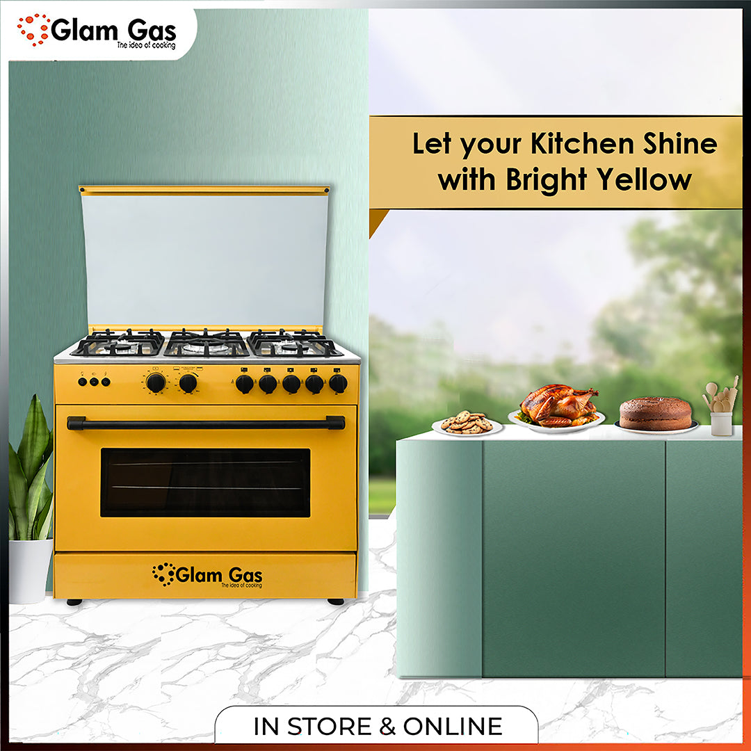 Cooking Range Chef 34' Yellow