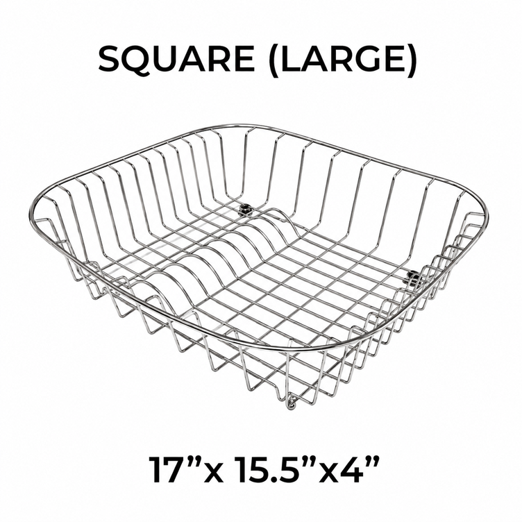 Glam Gas Kitchen Wire Basket – Rust Resistant Steel Storage & Drain Basket Pakistan