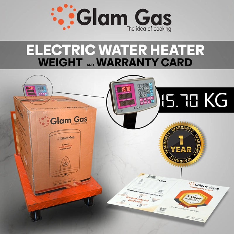 Glam Gas Water Heater | Water Heater | Geyser | EWH-10