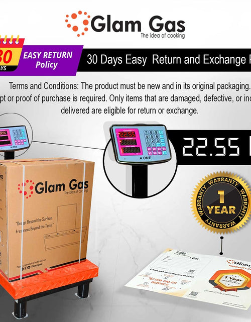 Load image into Gallery viewer, Glam Gas Range Hood | Strom| Kitchen Hood | Chimney
