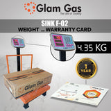 Glam Gas Sink F-02 | Stainless steel sink | Kitchen Sink | Double Kitchen Bowl | Kitchen Basin