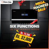 Windy-12 Range Hood | Smart Smoke Sensor, Auto Clean & Voice Control