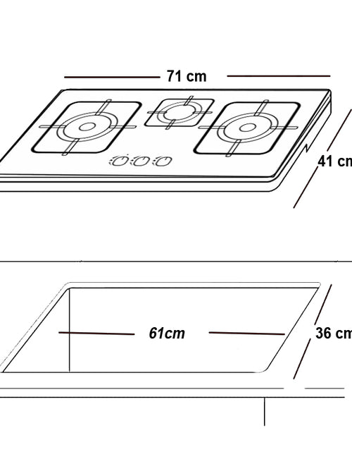 Load image into Gallery viewer, Glam Gas the Idea of cooking | Home Kitchen Appliances
