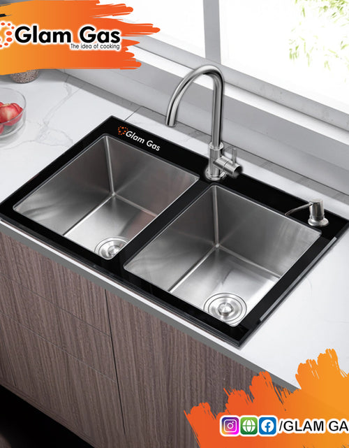 Load image into Gallery viewer, Products Glam Gas Life Style 12 Glass | Built In Kitchen Sink Pakistan
